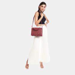 Charriol Bordeaux Leather Passion Handbag