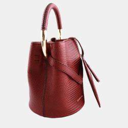 Charriol Bordeaux Leather ZENITUDE Handbag