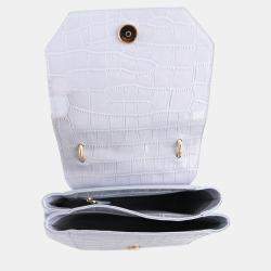 Pre Owned Charriol Blue Leather Passion Handbag