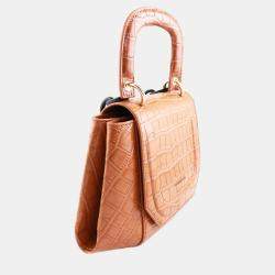 Pre Owned Charriol Brown Leather Passion Handbag
