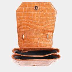 Pre Owned Charriol Brown Leather Passion Handbag