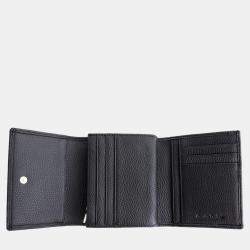 Pre Owned Charriol Black Leather  Wallet