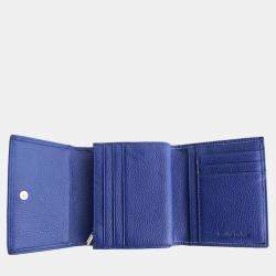 Charriol Navy blue Leather  Wallet