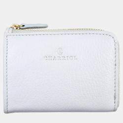 Pre Owned Charriol Grey Leather  Wallet