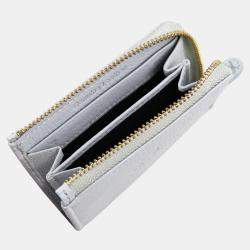 Pre Owned Charriol Grey Leather Wallet