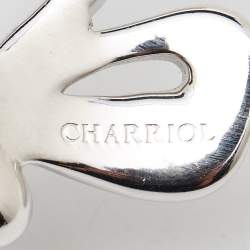 Charriol  Butterfly Enamel Silver Tone Necklace