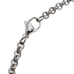 Pre Owned Charriol Forever Gold PVD Coated Cable Ring Pendant Necklace