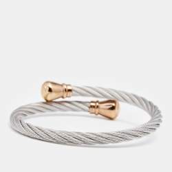 Pre Owned سوار شاريول سيلتك بورس ستانلس ستيل ومعدن ذهبي اللون