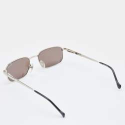 Pre Owned Charriol Silver/Grey PC 7004 Rectangle Sunglasses