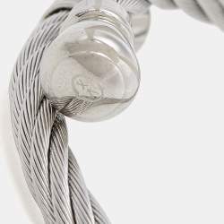 Pre Owned Charriol Silver Twisted Cable Celtic Bracelet