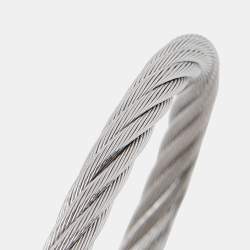 Pre Owned Charriol Silver Twisted Cable Celtic Bracelet