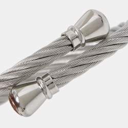 Pre Owned Charriol Silver Twisted Cable Celtic Bracelet