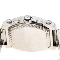 Pre Owned Charriol Blue Mother of Pearl Stainless Steel 060T.100.711 Women's Wristwatch 35 mm