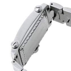 Pre Owned Charriol Silver Stainless Steel Diamonds Colvmbvs CCSTRH Women's Wristwatch 25 mm