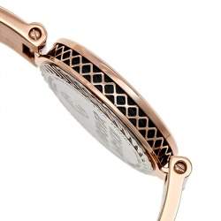 Pre Owned Charriol Mother of Pearl Diamond Two Tone PVD Coated Stainless Steel Forever FE32302016 Women's Wristwatch 32 mm