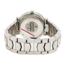 Pre Owned Charriol Pink Stainless Steel Diamonds Colvmbvs CCR38 Women's Wristwatch 38 mm