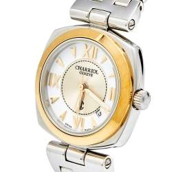 Pre Owned Charriol Multicolor Two Tone Stainless Steel Alexandre ALEXSY1.851.AS013 Women's Wristwatch 28 mm