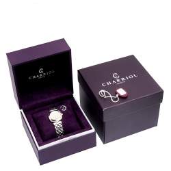 Pre Owned Charriol Multicolor Two Tone Stainless Steel Alexandre ALEXSY1.851.AS013 Women's Wristwatch 28 mm