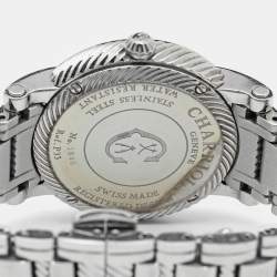 Pre Owned Charriol Silver Stainless Steel Parisii P33 Women's Wristwatch 33MM