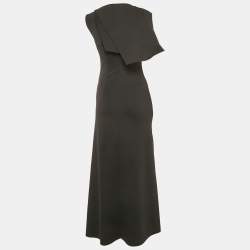مملوكة مسبقًا Chats By C.Dam Black Jersey Sleeveless Maxi Dress S