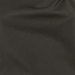 Pre Owned Chats By C.Dam Black Jersey Cut-Out Detail Midi Dress S