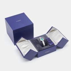 Chaumet Green Stainless Steel Diamond Hortensia Eden W83880-001 Women's Wristwatch 22 mm  