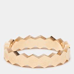 Chaumet Bee My Love 1 Diamond 18k Rose Gold Ring Size 50