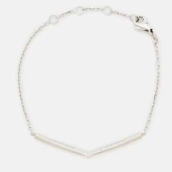 Chaumet Josephine Aigrette Diamonds 18k White Gold Bracelet
