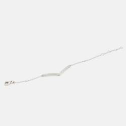 Chaumet Josephine Aigrette Diamonds 18k White Gold Bracelet