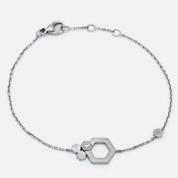 Chaumet Bee My Love Diamond 18k White Gold Bracelet