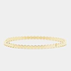 Chaumet Bee My Love Pave Diamonds 18k Yellow Gold Bracelet 180