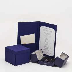 Pre Owned Chaumet Jeux de Liens Lapis Lazuli Diamonds 18k Rose Gold Necklace