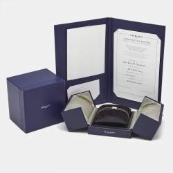 Pre Owned Chaumet Jeux de Liens Mother of Pearl Diamond 18k Rose Gold Bracelet