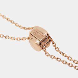 Pre Owned Chaumet Lian Seduction 18K Pink Gold Pendant Necklace