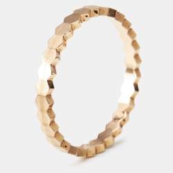 Pre Owned Chaumet Bee My Love 18k Rose Gold Ring Size 57