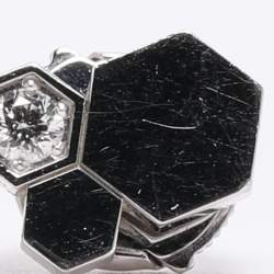 مملوكة مسبقًا Chaumet Bee My Love Diamond 18k White Gold Stud Earrings