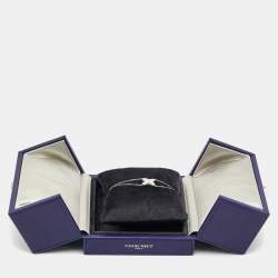 Pre Owned Chaumet Jeux de Liens Mother of Pearl Diamond 18k White Gold Bracelet