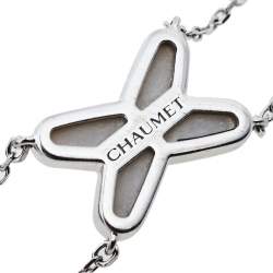Chaumet Jeux de Liens Diamond Mother of Pearl  18k White Gold Bracelet
