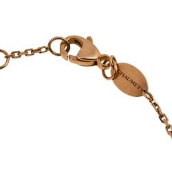 Chaumet Jeux De Liens Harmony Diamond 18K Rose Gold Bracelet