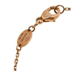 Chaumet Jeux De Liens Harmony Diamond 18K Rose Gold Bracelet