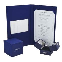 Chaumet Bee My Love 18K White Gold Band Ring Size 57