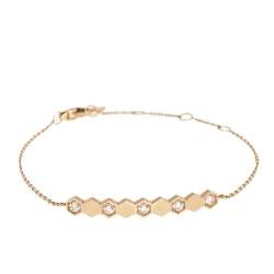 Chaumet Bee My Love Diamond 18K Rose Gold Bracelet