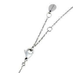 Pre Owned Chaumet Josephine Diamond Pearl 18K White Gold Pendant Necklace