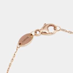 Chaumet Jeux de Liens Diamond Turquoise 18K Rose Gold Chain Link Bracelet