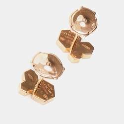Chaumet Bee My Love Diamond 18k Rose Gold Earrings