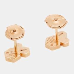Chaumet Bee My Love Diamond 18k Rose Gold Earrings