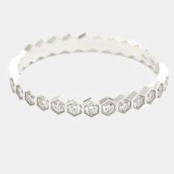 Chaumet Bee My Love 18K White Gold Diamond Ring EU 58