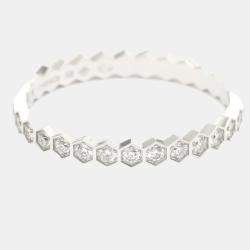 Chaumet Bee My Love 18K White Gold Diamond Ring EU 58