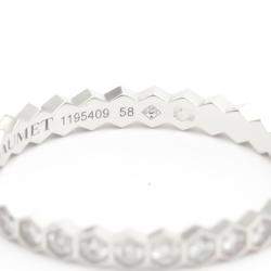 Chaumet Bee My Love 18K White Gold Diamond Ring EU 58