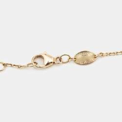 Chaumet Jeux de Liens Harmony Mother of Pearl Diamonds 18k Rose Gold Bracelet